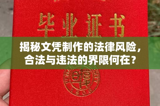 涵江揭秘文凭制作的法律风险，合法与违法的界限何在？